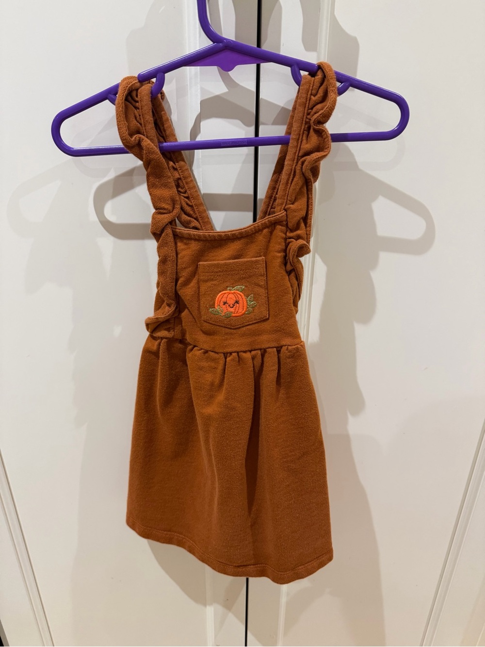 Bundles baby place 18-24m Rust Pumpkin overall Skirt